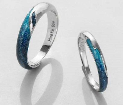 戒指、耳環(huán)、項鏈、手鐲激光刻字定制展示圖